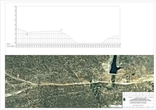 COTA DO TERRENO
ESTACA
PROJETADODATA DESENHADO
ARQUIVO:DATA:ESCALA:
1/2000
PRANCHA:
PLANTA E PERFIL DA ADUTORA
PP_ TOPO - CATARINAMaio/2017 21/44
LEGENDA
Adutora Projetada
405
410
415
420
425
430
435
440
445
 