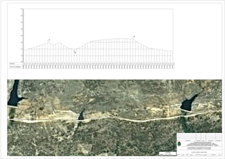 COTA DO TERRENO
ESTACA
PROJETADODATA DESENHADO
ARQUIVO:DATA:ESCALA:
1/2000
PRANCHA:
PLANTA E PERFIL DA ADUTORA
PP_ TOPO - CATARINAMaio/2017 22/44
LEGENDA
Adutora Projetada
405
410
415
420
425
430
435
440
445
 