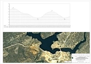 COTA DO TERRENO
ESTACA
PROJETADODATA DESENHADO
ARQUIVO:DATA:ESCALA:
1/2000
PRANCHA:
PLANTA E PERFIL DA ADUTORA
PP_ TOPO - CATARINAMaio/2017 24/44
LEGENDA
Adutora Projetada
410
415
420
425
430
435
440
445
450
 