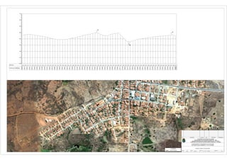 COTA DO TERRENO
ESTACA
PROJETADODATA DESENHADO
ARQUIVO:DATA:ESCALA:
1/2000
PRANCHA:
PLANTA E PERFIL DA ADUTORA
PP_ TOPO - CATARINAMaio/2017 44/44
LEGENDA
Adutora Projetada
575
580
585
590
595
600
605
610
570
 