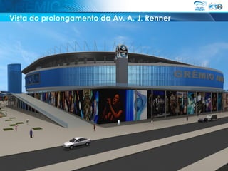 Vista do prolongamento da Av. A. J. Renner
 