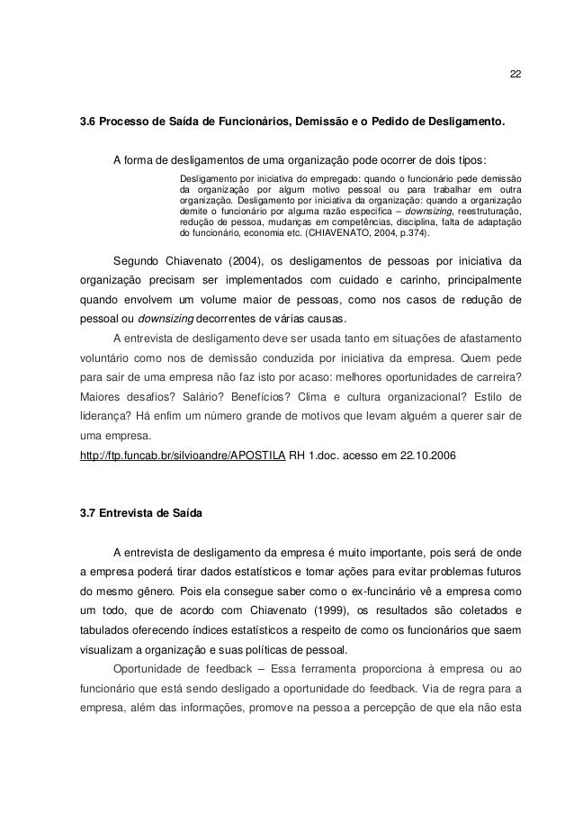 Projeto de estagio rh Projeto de estagio rh