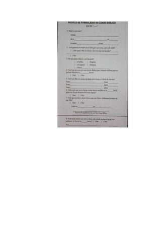 Projeto de evangelismo a trombeta de Deus