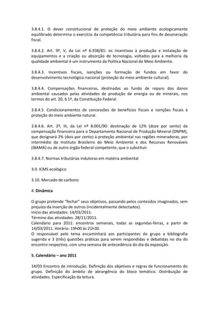 Projeto de grupo de estudo