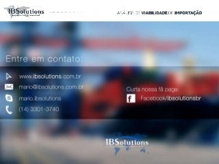 Projeto de importação de parafuso de ferro e aço