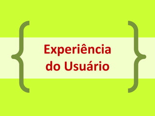 Projeto de Interfaces - Aula 01
