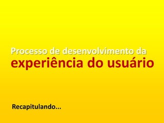 Projeto de Interfaces - Aula 03