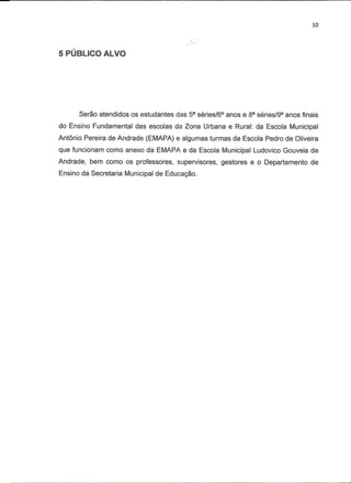 Projeto de intervenção idec   2013