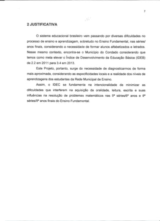 Projeto de intervenção idec   2013