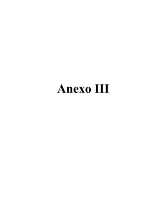 Anexo III
 