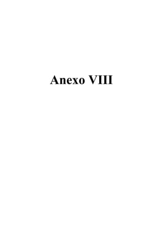 Anexo VIII
 