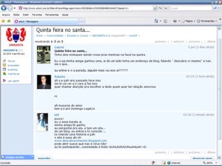 Interação no orkut
 