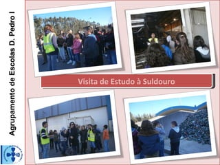 Agrupamento de Escolas D. Pedro I




             Visita de Estudo à Suldouro
 