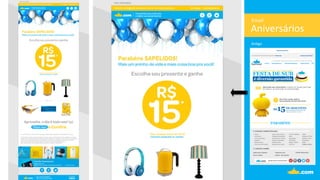 Aniversários	
  
An.go	
  
Email	
  
 