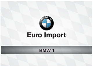 Lançamento Nova BMW Serie 1