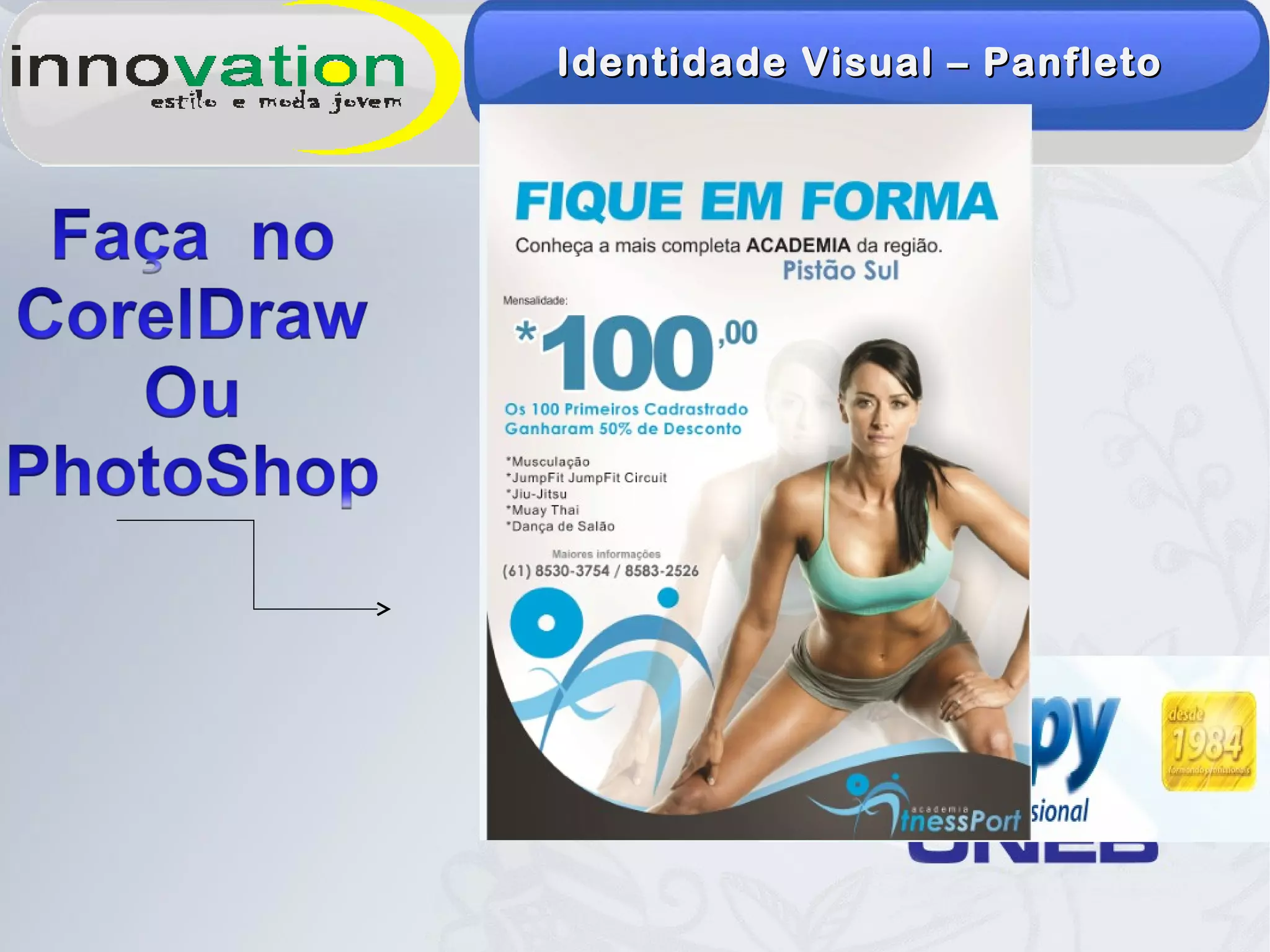 Identidade Visual – PanfletoIdentidade Visual – Panfleto
 