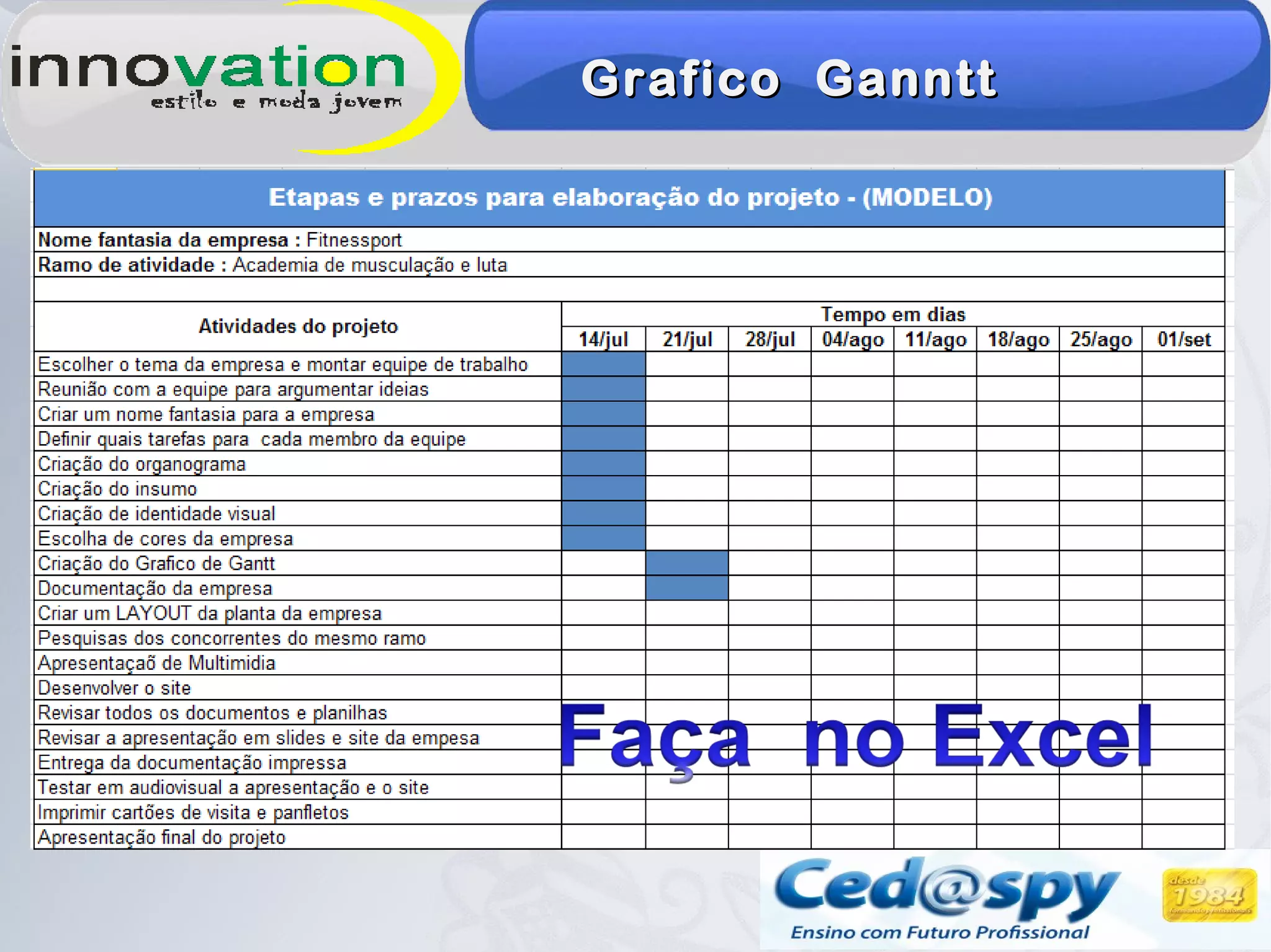 Grafico GannttGrafico Ganntt
 