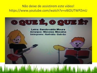 Não deixe de assistirem este vídeo!
https://www.youtube.com/watch?v=vI6OUTWPZmU
 