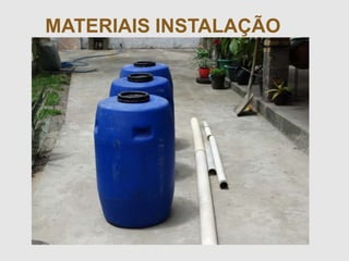MATERIAIS INSTALAÇÃO