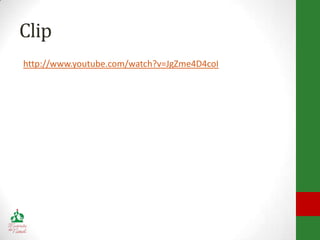 Clip
http://www.youtube.com/watch?v=JgZme4D4coI
 