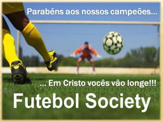 PROJETO FUTEBOL CIDADÃO