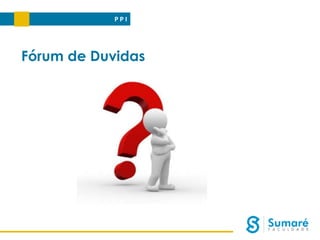 P P I
Fórum de Duvidas
 
