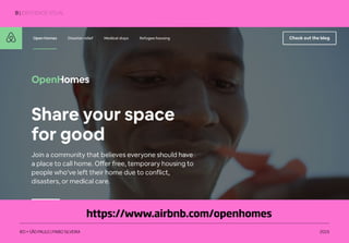 | IDENTIDADE VISUAL8
IED • SÃO PAULO | FABIO SILVEIRA 2019
https://www.airbnb.com/openhomes
 