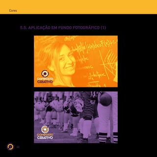 46
Cores
5.5. APLICAÇÃO EM FUNDO FOTOGRÁFICO (1)
 