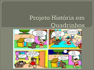 Projeto história em quadrinhos HQ | PPT