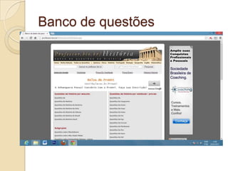 Banco de questões
 
