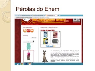 Pérolas do Enem
 