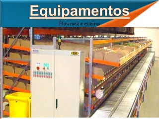 Flowrack e esteiras
 