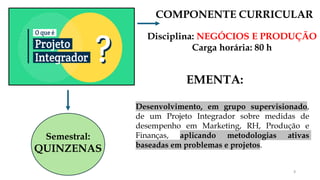 PROJETO INTEGRADOR I- PI - AMBIENTAÇÃO - UNIVESP | PDF