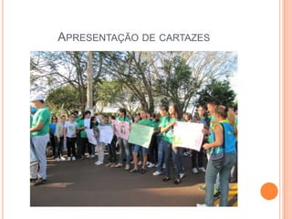 APRESENTAÇÃO DE CARTAZES
 