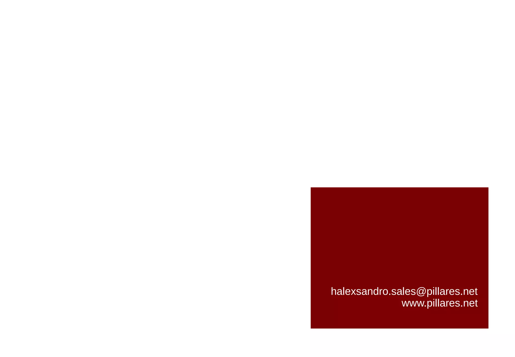 halexsandro.sales@pillares.net
www.pillares.net
 