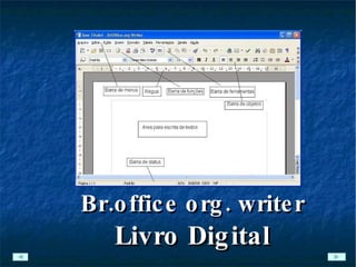 Br.office org. writer Livro Digital 