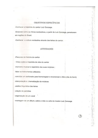 Projeto luiz gonzaga