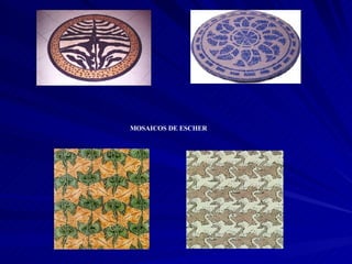 MOSAICOS DE ESCHER 