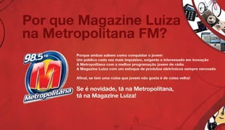Projeto Metro Magazine