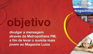 Projeto Metro Magazine