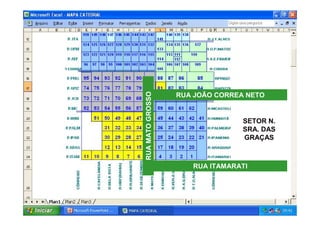 RUA MATO GROSSO
                  RUA JOÃO CORREA NETO


                                 SETOR N.
                                 SRA. DAS
                                 GRAÇAS



                     RUA ITAMARATI
 