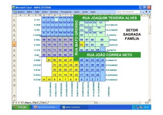 RUA JOAQUIM TEIXEIRA ALVES




RUA MATO GROSSO
                                      SETOR
                                     SAGRADA
                                      FAMÍLIA



                    RUA JOÃO CORREA NETO
 