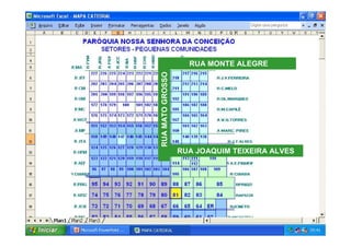 RUA MONTE ALEGRE




RUA MATO GROSSO
                  RUA JOAQUIM TEIXEIRA ALVES
 