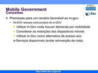 Apresentação sobre o Projeto Móvel - Informações e Serviços via Celular - Set/2009