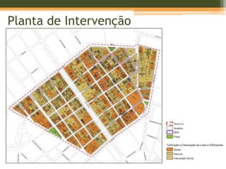 Planta de Intervenção
 