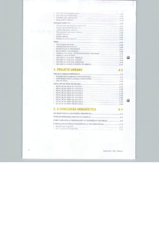 ■   stfci ■-■'■- ■i-i--".jb.ãy-níh'..
                                                                                                              142

■   s£te«a de íuw$aç&q

ESPAÇOS

-   TÍPC&OGlASDEEjaiAÇGSftB!íri 05, -
-   PRAÇA DE £NTRETEh:Míí-tt 7J                                                                              3-5,:
-   LAP.ÜÜ GENE^Al. QiXI-l-tt
■   hPRAÇAE DE
■   PRAÇA ^R1                                                                                                2-58
■   PRAÇA
■   PRAÇA JÚLiQ                         —   i           --•
                                                                                                             3"&?
                                                        -


                  DE                                                                                         3-Q5
    CONDIÇÕES EXIÊÍLNITS                        _                                        ,                    3_gg
    INTERVEMÇÔÉa PROPOSTAS                                                                                  jjg
    BOULEVAKU | TO RRANCC
    PASSEJU CULTURAL | DUQUH OE CAXIAS -RL                                                                   3-/Ü
    PAÊEtJO

                                                                                     •                       a-ii

    USO MISTO {fíüAGErj OSGRIC                                                                               3-76
    US0W[fí"IÜ|ríÜADOSANDRADAS                                                                               3-73
    USO ífflSTQ | ALAMrQA SARAO DE ÜMEfRA                                                                    3-X.Z


4. PROJETO URBANO                                                                                           4 ■!
PROJETO URBANO ESPECtFtCO
-   PARÂMETROS URBANls TICOS ADOTADOS
■   DIRETRIZES PARA O ESPAÇO CONSTRUÍDO                           .,                                          4-4
■   usa oo solo                                                                                              4-?fi

DETALHAS DA ÁREA DE ESTUDO                                         .„                                        4-34
-   DETALHE DAA^bAüí: rSTUD01                                                                  .             4.34
-   DETALHE DA ÁREADE ErHTUFX)2                                   _.. .          .                           4.3a
■   DETALHE DA ÁREA Dfc EKTÍJDO 3                                                                            442

-   DETALHE BAÁREft BE !-í5TUDO5                                                                     .       4.52
-   DETALKEDAAREAEJE-.ESTUnoe
*   DETALHE DA ÁREA DL ESTUDO 7
■   DÈIALHÊ OA ÁREA DE ÉSTUQO B                                           ,,.,                               4.54
■ Ü-TALHrDAAREADEESTUDO9                            _                     ,                                  4-BB

5. A CONCESSÃO URBANÍSTICA                                                                                  5-1
                    A concessão urbanística                   „

          PRESERVAR, MA*ÜTÊR OU BE&fDLJR                                                 „                    5.4

COJÍTQ ViABILIZÍ R A PRSÊEHVÍ CAO DQ PATFttMÔttíü HISTÓRICO ... ^                                  ,....,     S-S

A PftCDUÇÃa DO ESPAÇO RESIDENCIAL E NÃO RESIDENCIAL




                                                                                             FUZ -
 