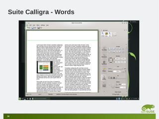 Suite Calligra - Words

30

 
