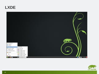 LXDE

33

 