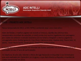 Futsal - Projeto ACD Intelli/Orlândia