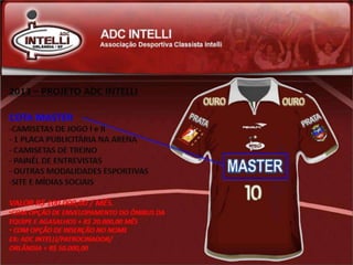 Futsal - Projeto ACD Intelli/Orlândia